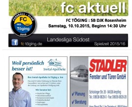 fc aktuell Saison 2015-16 Ausgabe 8