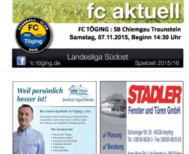 fc aktuell Saison 2015-16 Ausgabe 10